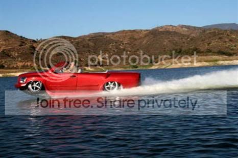 watercar python 1 Python Water Car: amphibious car that can be taken too fast on land and water