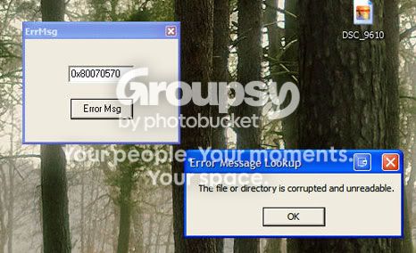 ErrMsg Application: tell the meaning of error code in Windows OS ErrMsg Application: tell the meaning of error code in Windows OS